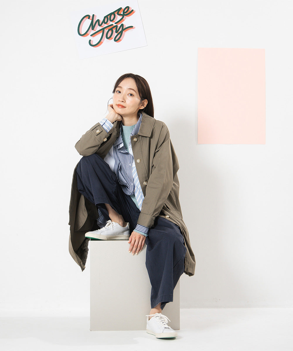 21号(6L～) FONTLAB ストライプクレイジーパターンシャツ