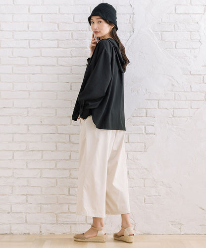 FONTLAB ナチュラルエアータンブラーフーディブラウス