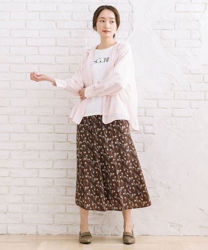 FONTLAB ナチュラルエアータンブラーフーディブラウス