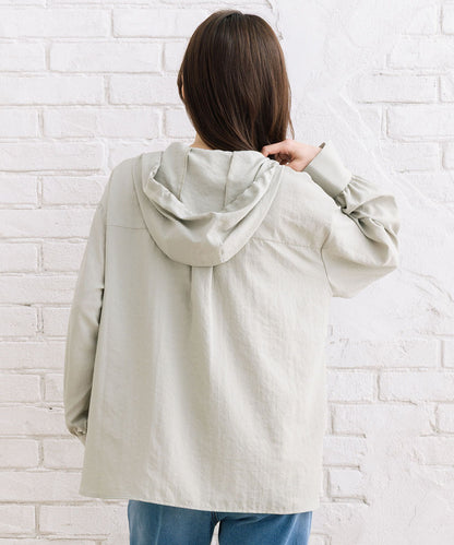 FONTLAB ナチュラルエアータンブラーフーディブラウス