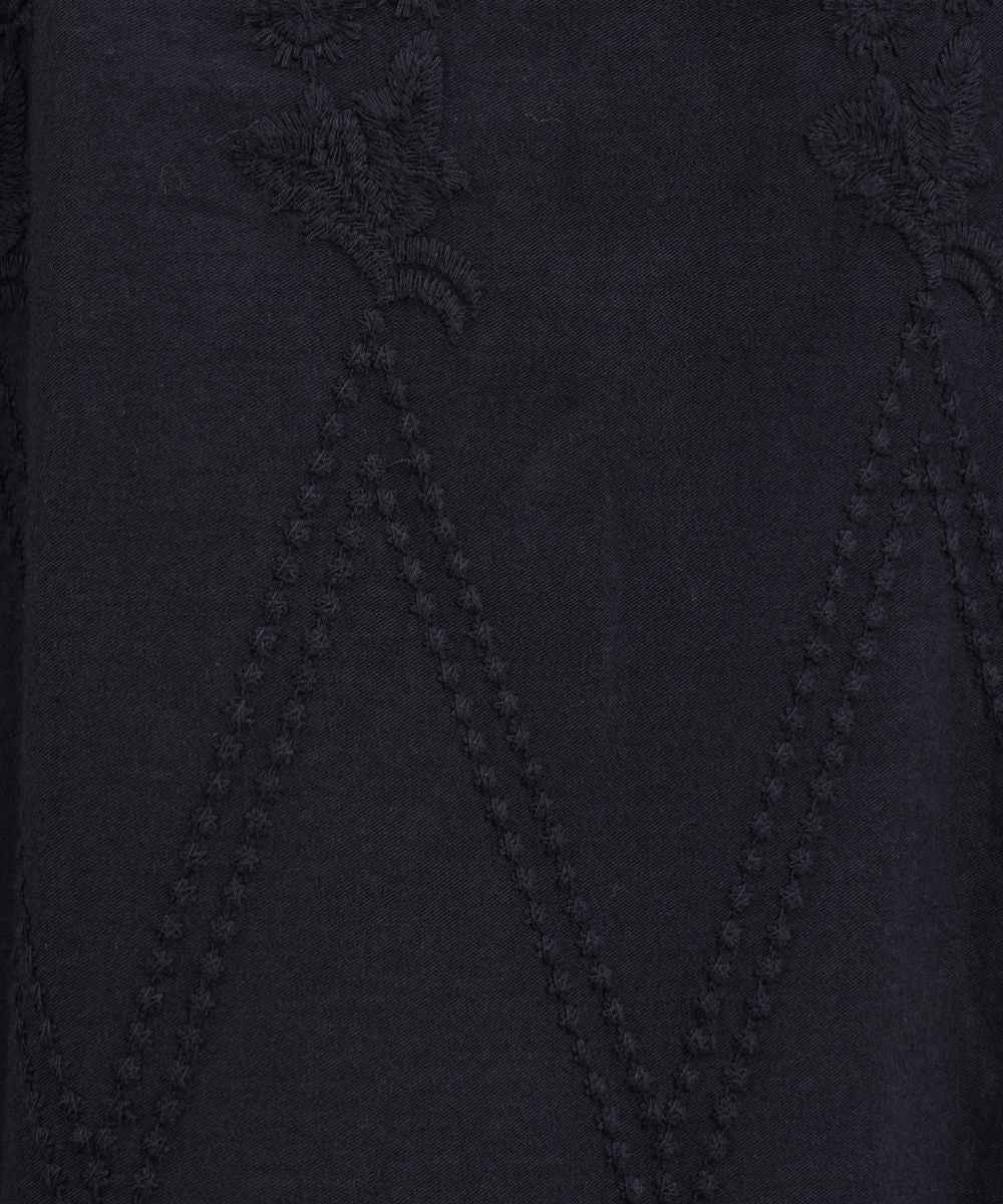 【大きいサイズ】 9号・15号・19号(M・3L・5L) INDESIGN コットンツィルパネル刺繍パンツ - マインドウインド公式オンラインストア