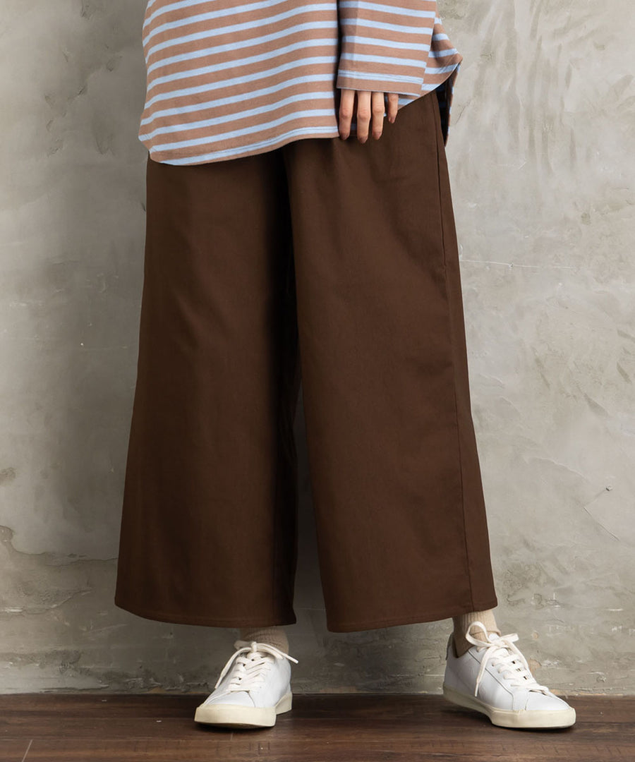 ハイテンション裏起毛ワイドパンツ
