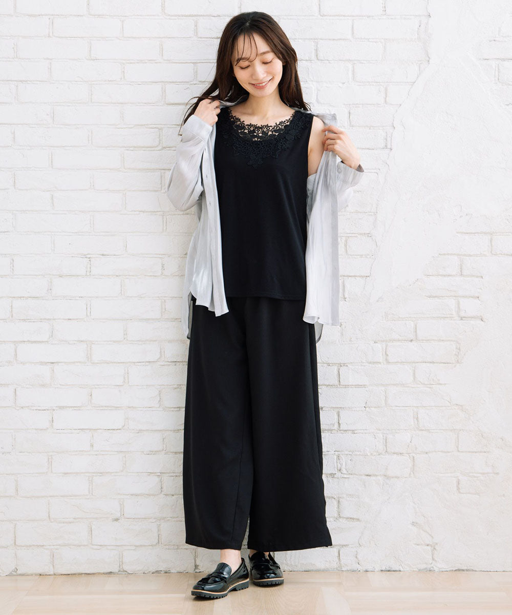 21号(6L～) FONTLAB ホップサックワイドパンツ