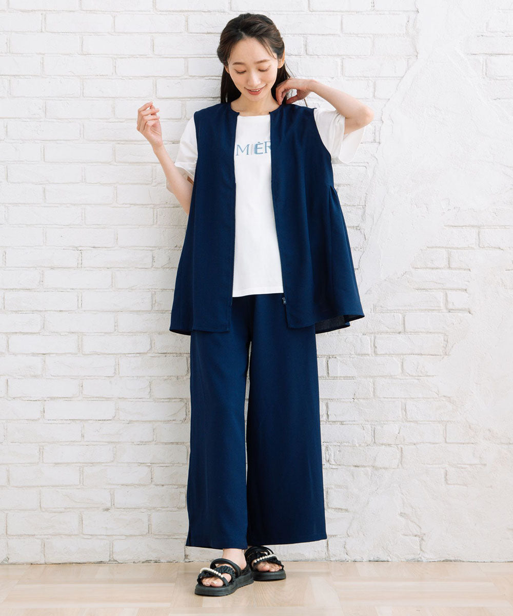 21号(6L～) FONTLAB ホップサックワイドパンツ