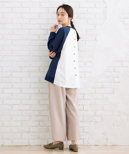 21号(6L～) FONTLAB ホップサックワイドパンツ