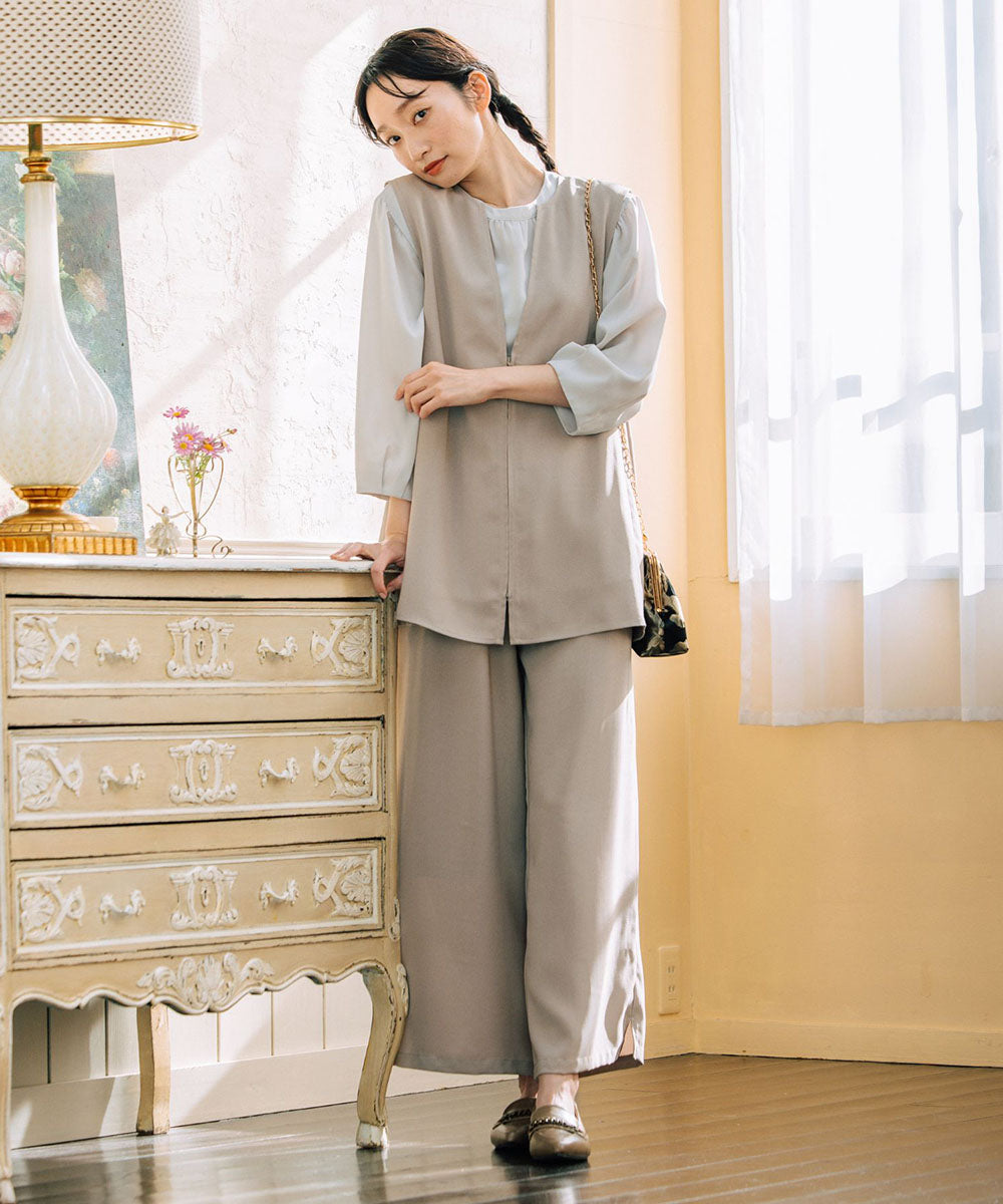 21号(6L～) FONTLAB ホップサックワイドパンツ