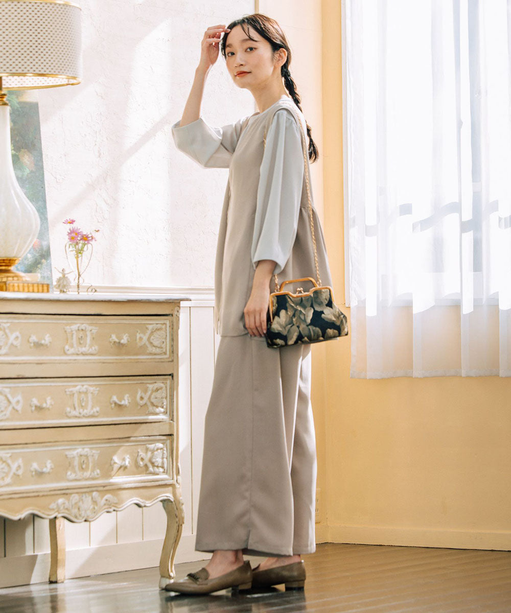 21号(6L～) FONTLAB ホップサックワイドパンツ