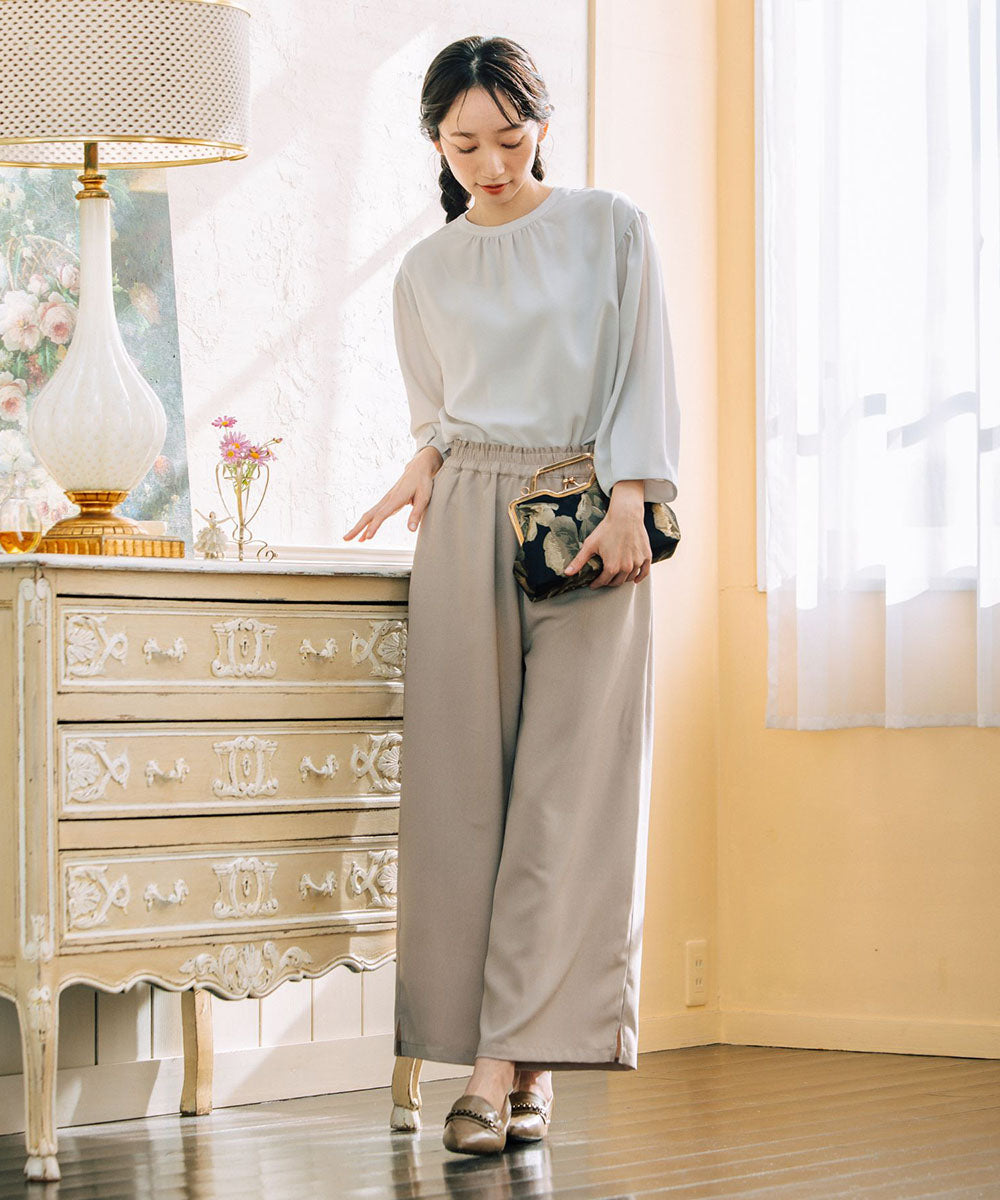 21号(6L～) FONTLAB ホップサックワイドパンツ