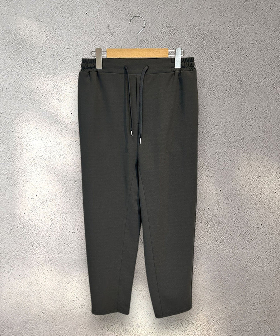 FONTLAB カットジョーゼットテーパードパンツ