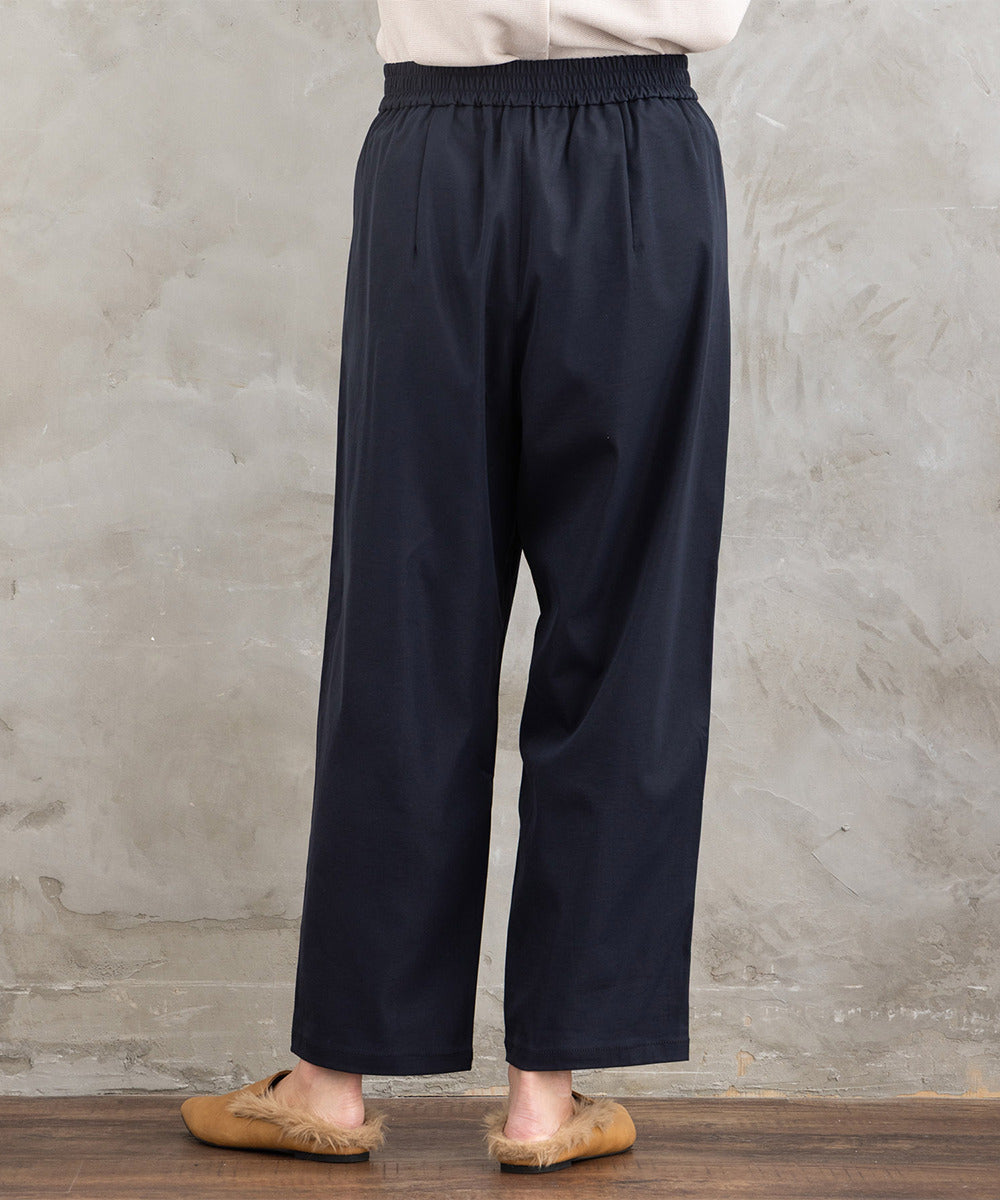 21号(6L～) 【撥水・COOL】ストレートタックパンツ