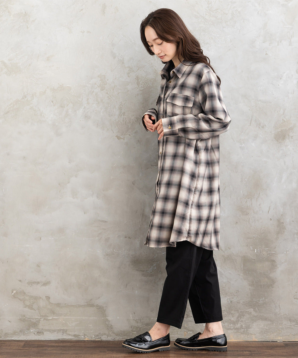 21号(6L～) 【撥水・COOL】ストレートタックパンツ