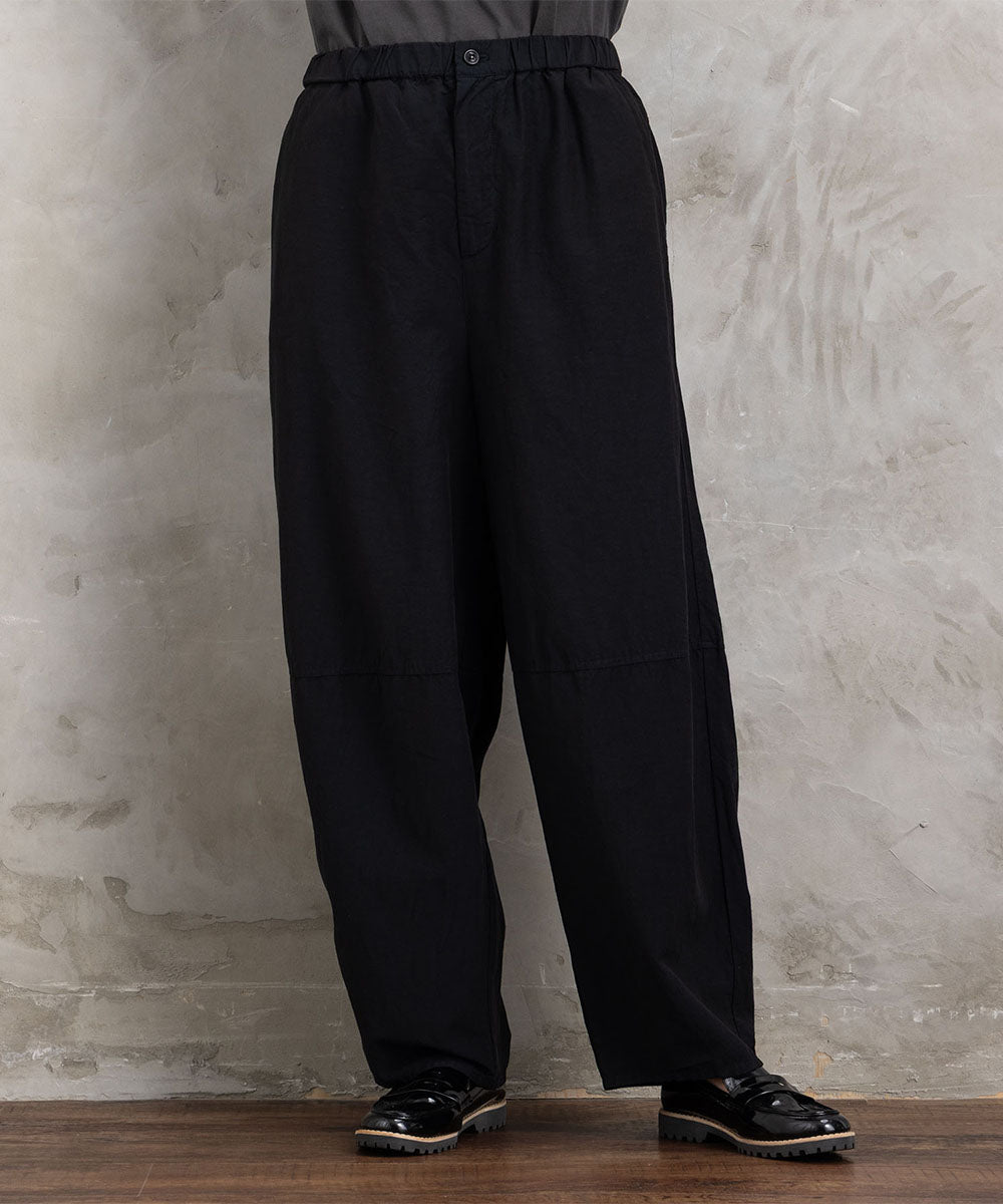 LIYOCA [30th]キュプラ混カーブパンツ