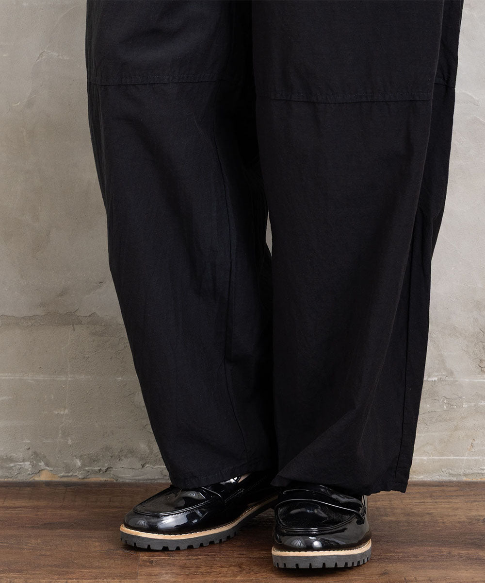 LIYOCA [30th]キュプラ混カーブパンツ