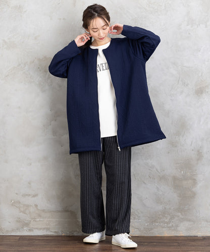 ウールライクワイドパンツ