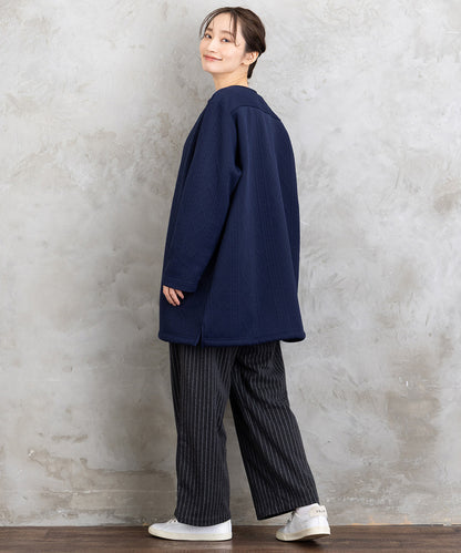 ウールライクワイドパンツ