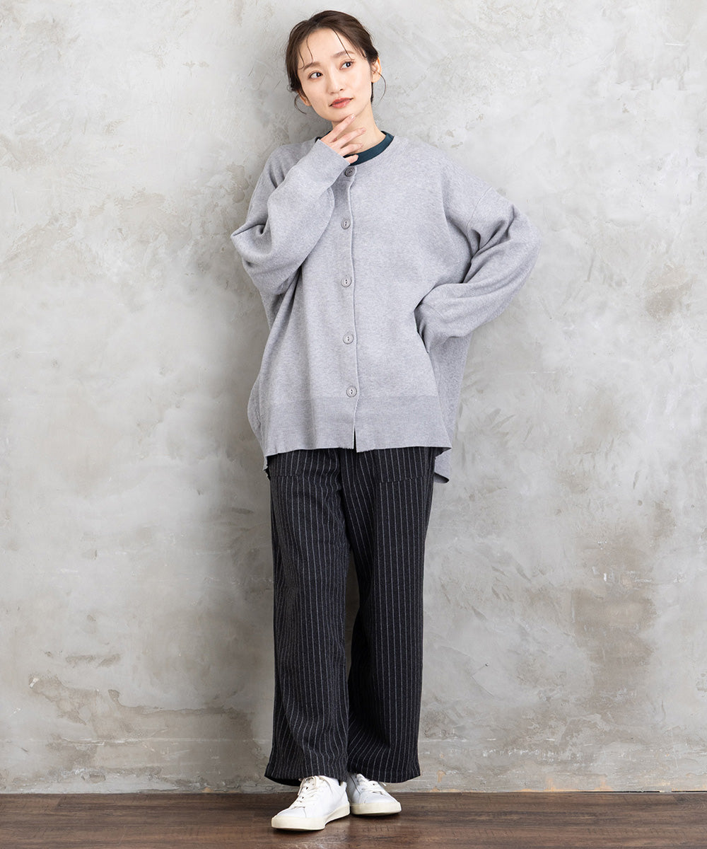 ウールライクワイドパンツ