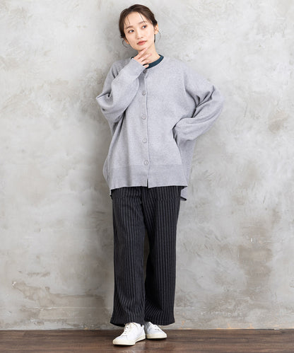 ウールライクワイドパンツ