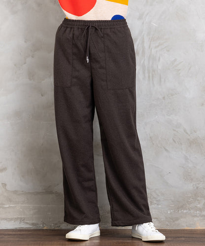 ウールライクワイドパンツ