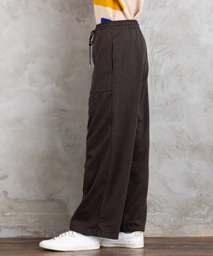 ウールライクワイドパンツ