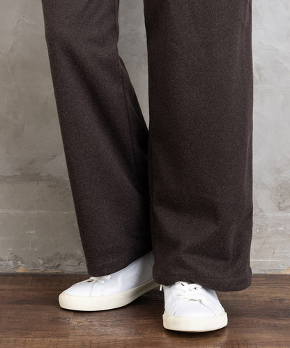 ウールライクワイドパンツ