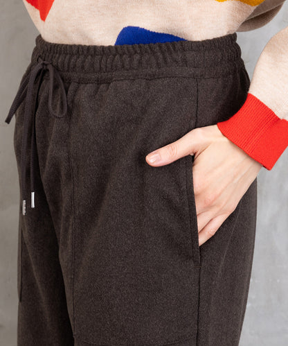 ウールライクワイドパンツ