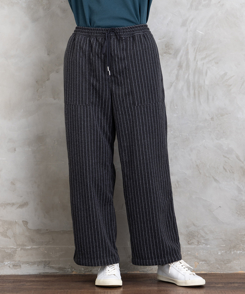 ウールライクワイドパンツ