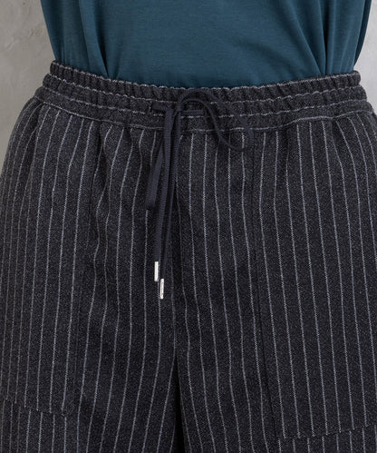 ウールライクワイドパンツ