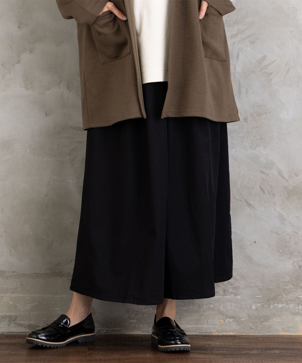 INDESIGN コットンツイルワイドパンツ