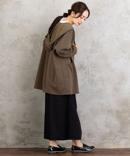 INDESIGN コットンツイルワイドパンツ