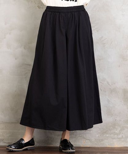 INDESIGN コットンツイルワイドパンツ