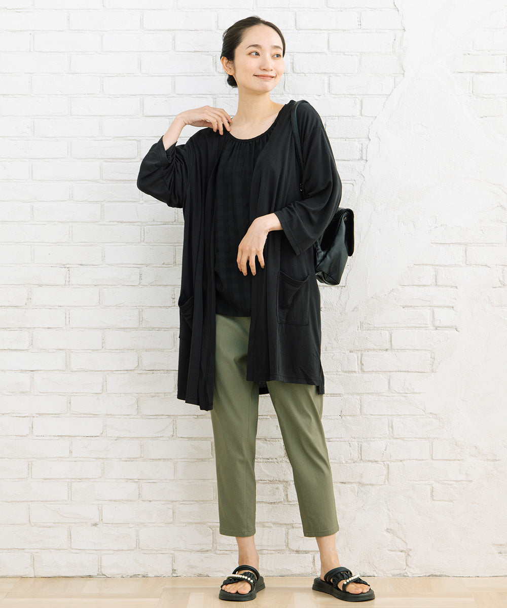 21号(6L～) ドライハイテンションテーパードパンツ