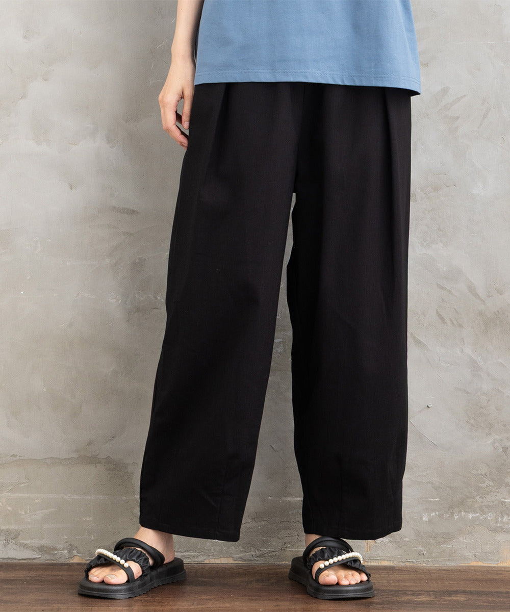 21号(6L～) FONTLAB リネンブレンドカーブパンツ