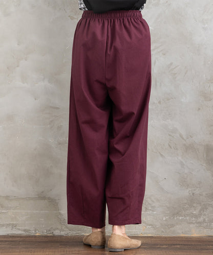 21号(6L～) FONTLAB リネンブレンドカーブパンツ