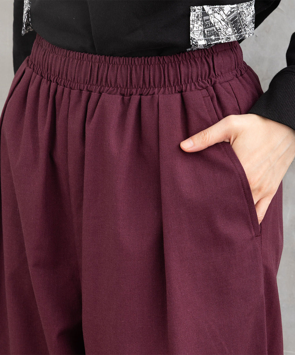 21号(6L～) FONTLAB リネンブレンドカーブパンツ