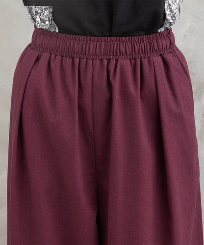 21号(6L～) FONTLAB リネンブレンドカーブパンツ