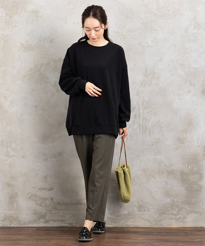 21号(6L～) トロピカルウールセンタープレステーパードパンツ