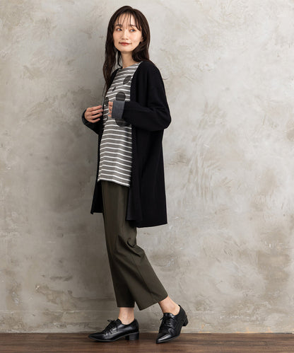 トロピカルウールセンタープレステーパードパンツ