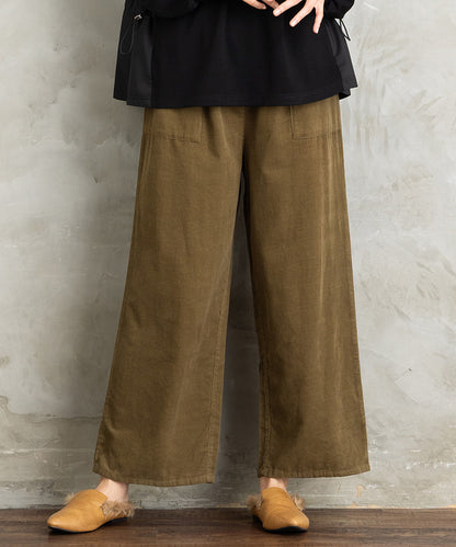 INDESIGN コーデュロイベイカーパンツ