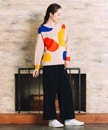 21号(6L～) INDESIGN コーデュロイベイカーパンツ