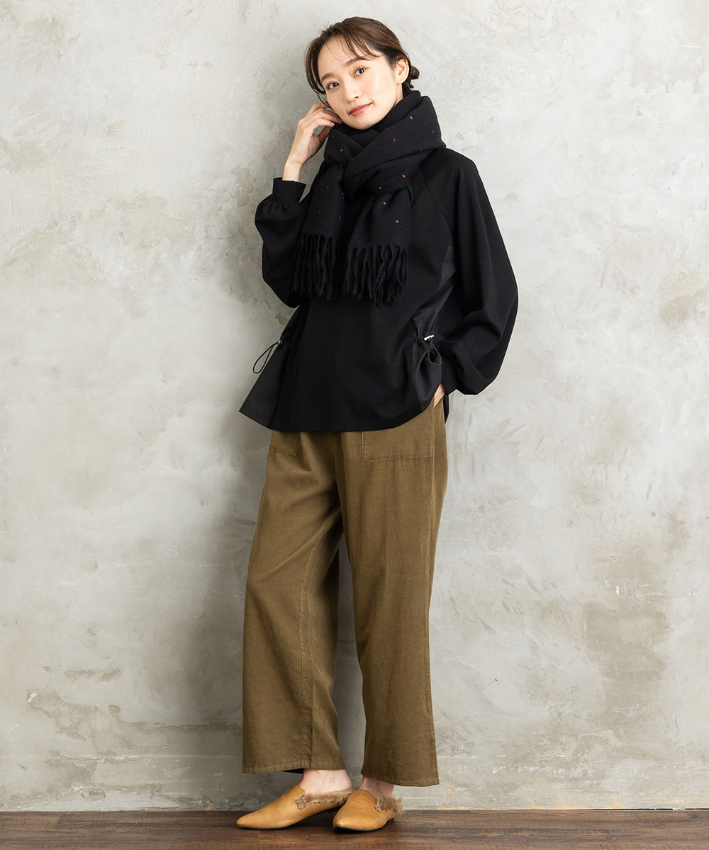 21号(6L～) INDESIGN コーデュロイベイカーパンツ