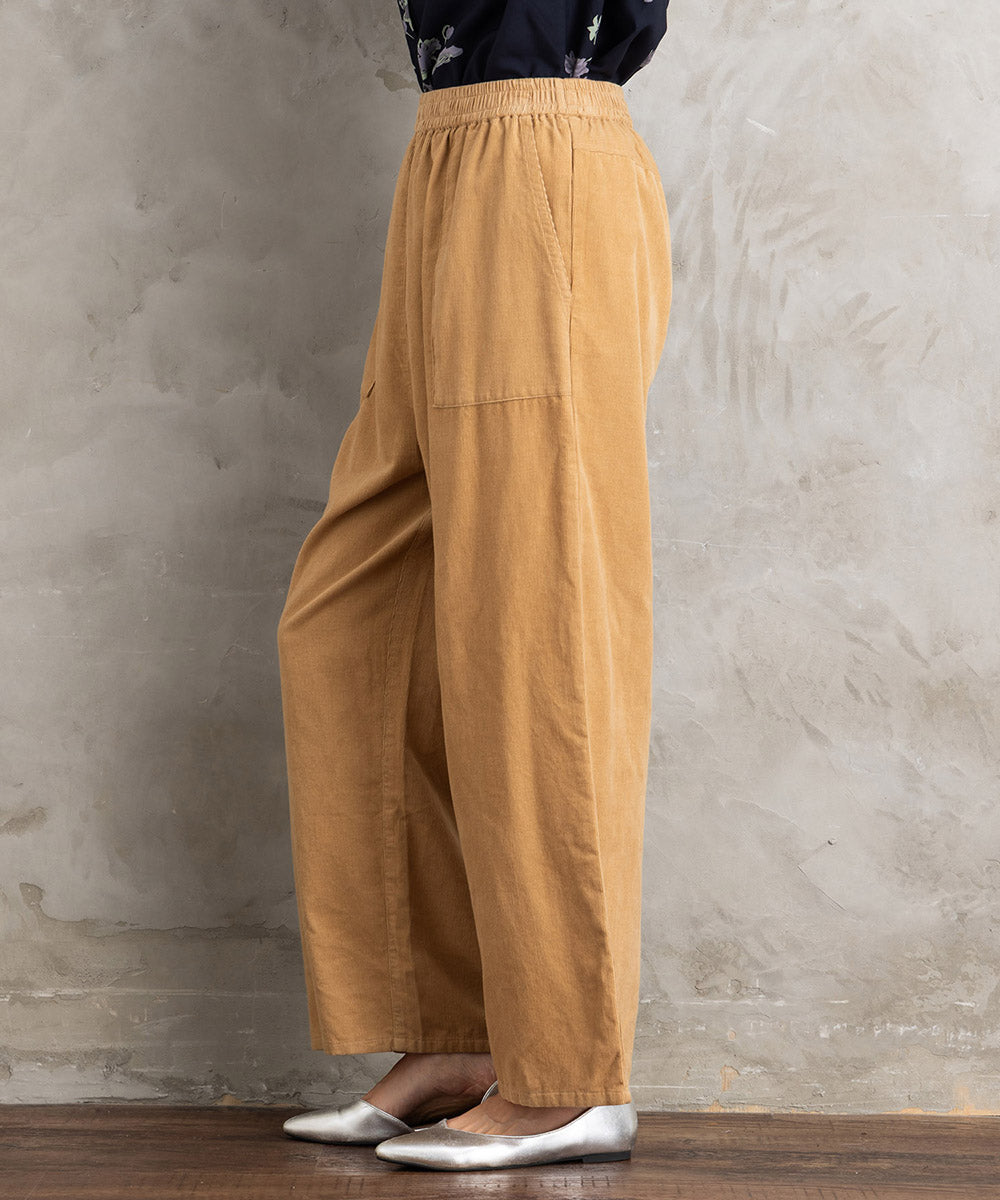 21号(6L～) INDESIGN コーデュロイベイカーパンツ