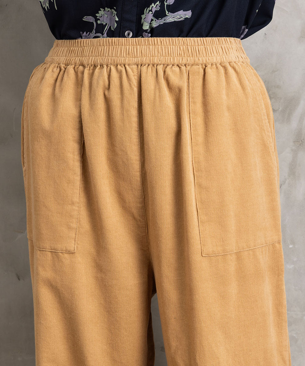 21号(6L～) INDESIGN コーデュロイベイカーパンツ