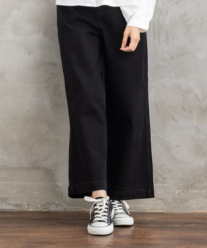 21号(6L) London Denim [30th]デニムワイドパンツ