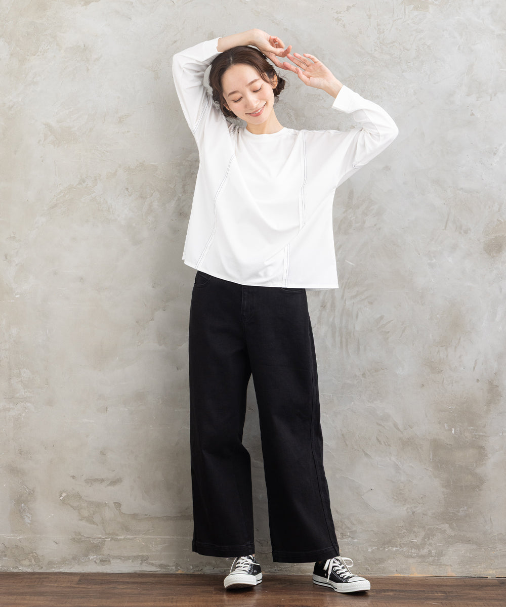 London Denim [30th]デニムワイドパンツ