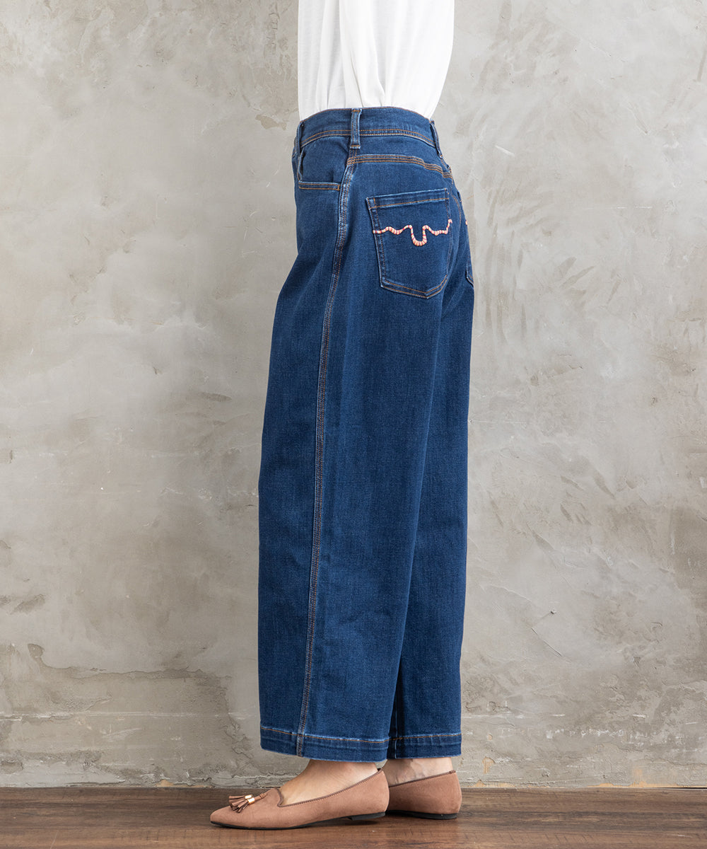 London Denim [30th]デニムワイドパンツ