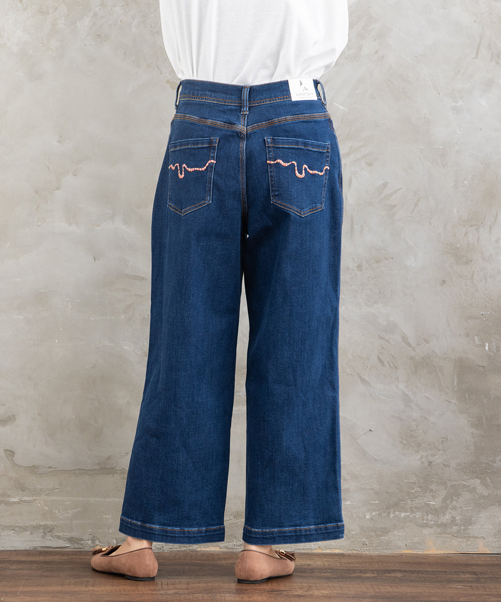 London Denim [30th]デニムワイドパンツ