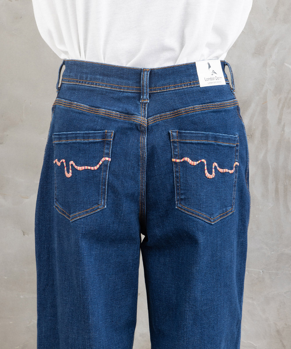 London Denim [30th]デニムワイドパンツ
