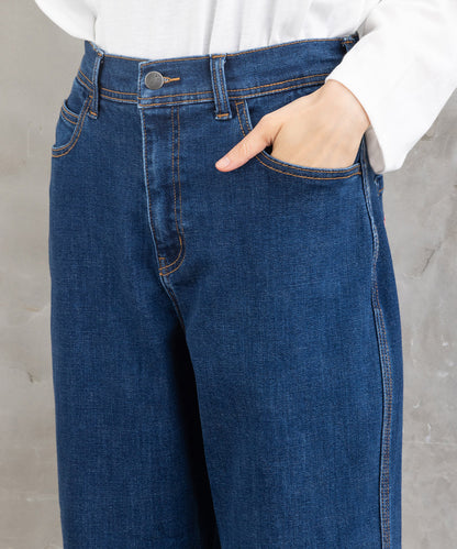 21号(6L) London Denim [30th]デニムワイドパンツ