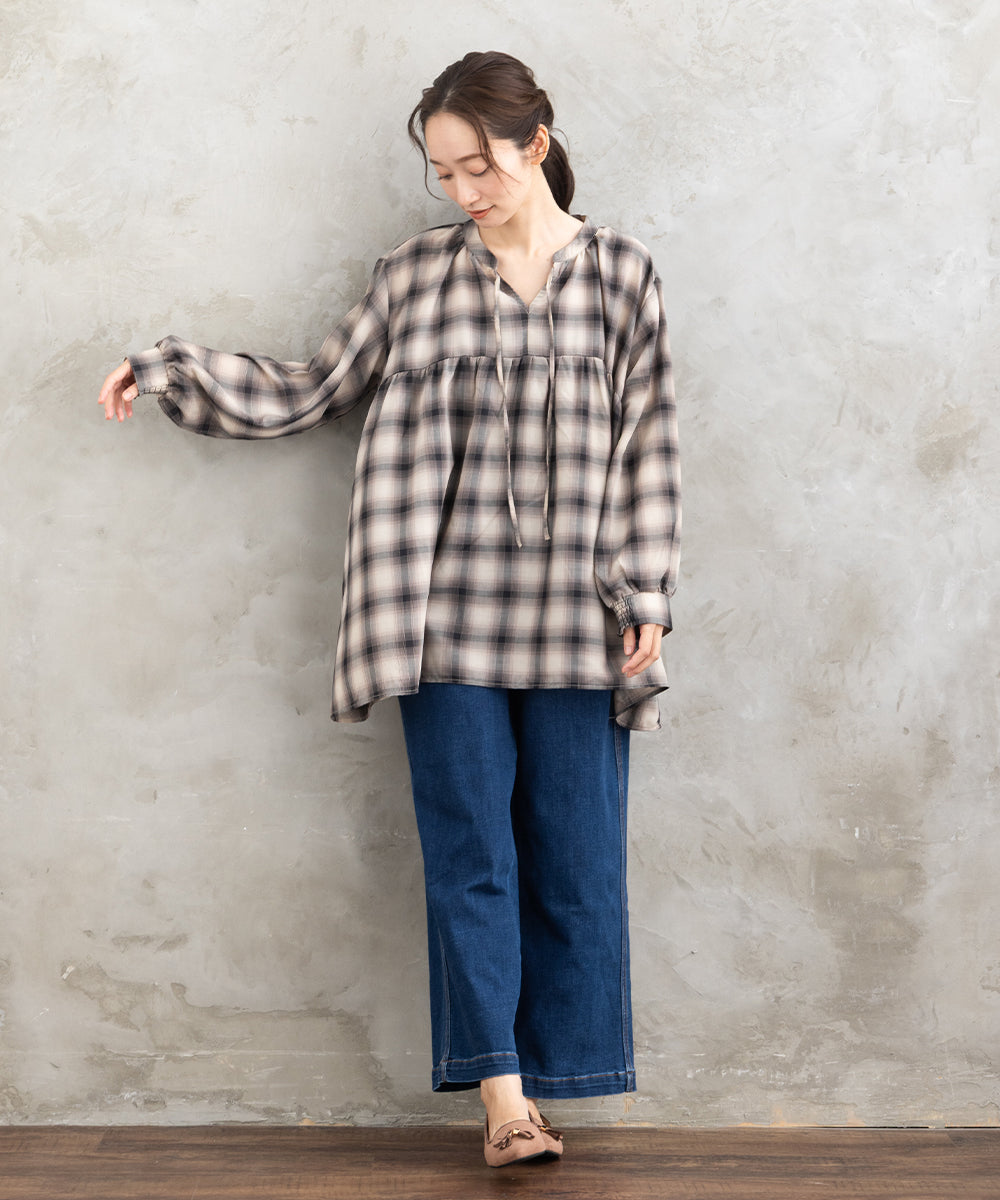 London Denim [30th]デニムワイドパンツ