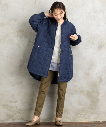 21号(6L～) コットンストレッチテーパードパンツ